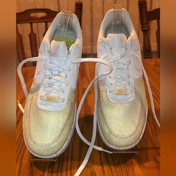 NIKE AIR FORCE 1 CRATER SUMMIT WHITE LOW SNEAKERS. - Picture 5 of 10